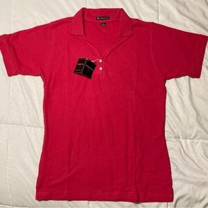Jonathan Corey Pink Polo Shirt with Classic Collar